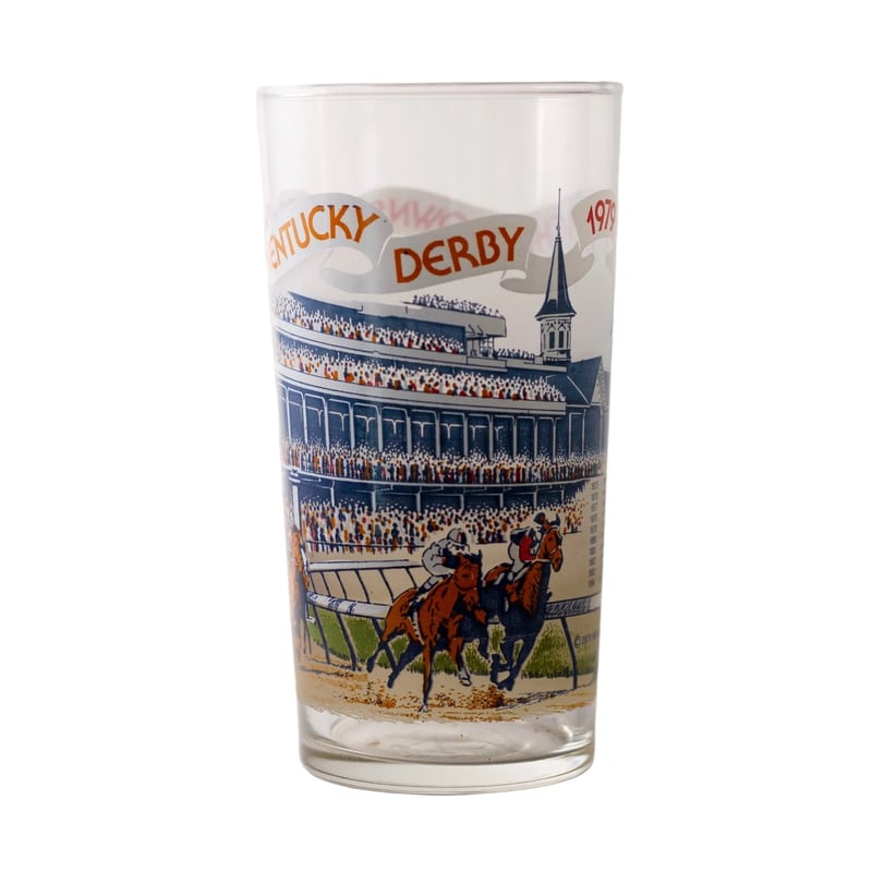 1979 Kentucky Derby glass