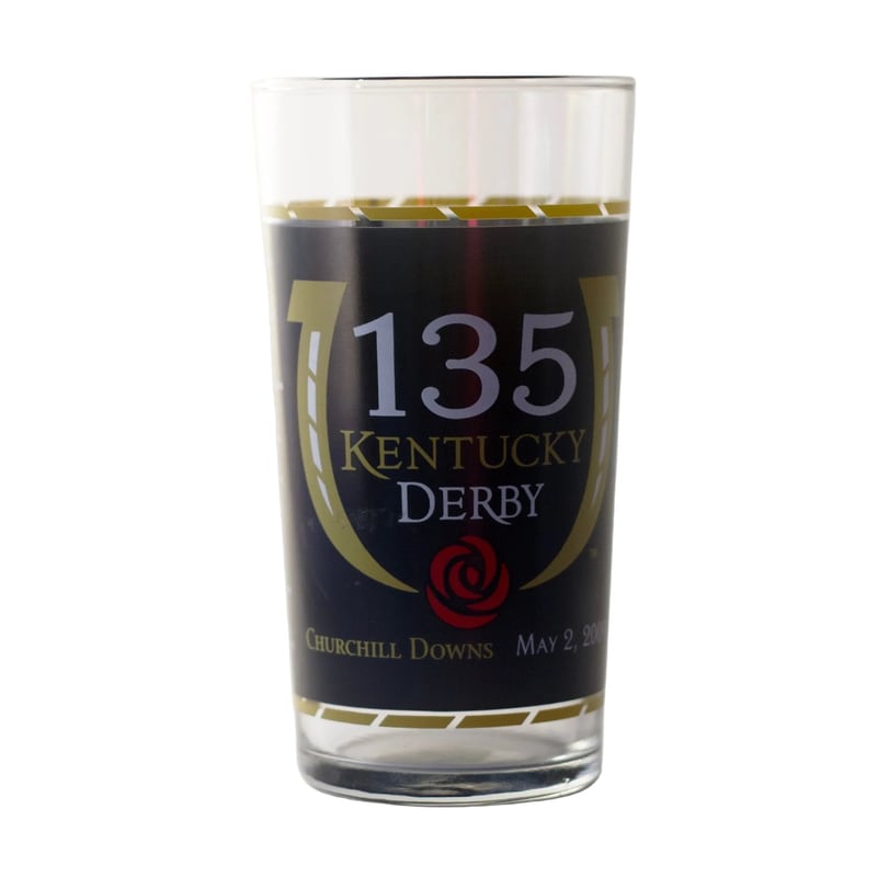 2009 Kentucky Derby glass