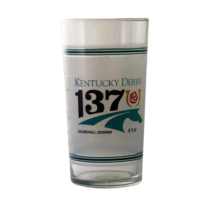 2011 Kentucky Derby glass